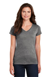 Gildan Ladies Heavy Cotton 100% Cotton VNeck TShirt 5V00L