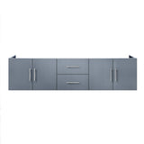 Dark Grey Double Bath Vanity 72 in. W x 22 in. D