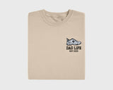 Dad Life Shirt with Embroidered Dad Sneaker