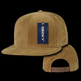 Decky 1076COY Corduroy Snapbacks Coyote