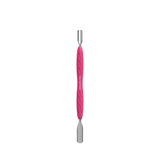 Manicure Pusher With Silicone Handle "Gummy" UNIQ 10 TYPE 1 (Wide Rounded Pusher + Narrow Rounded Pusher) PQ-10/1- STALEKS