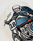 Check Sidecar Driver Barrel - Blue / White