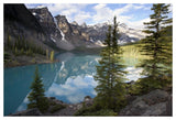 Moraine Lake In The Valley Of The Ten Peaks, Banff National Park, Alberta, Canada-Paper Art-50,,X34,,