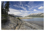 Abraham Lake Created By Bighorn Dam On The North Saskatchewan River, Jasper National Park, Alberta, Canada-Paper Art-20,,X14,,