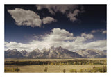 Teton Range, Snake River Valley, Grand Teton National Park, Wyoming-Paper Art-26,,X18,,