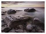 Log Dump Beach, Bruce Peninsula National Park, Ontario, Canada-Paper Art-18,,X14,,