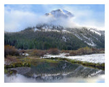 Phi Kappa Mountain And Summit Creek, Idaho-Paper Art-26,,X20,,