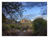 Organ Mountains Near Las Cruces, New Mexico-Paper Art-26,,X20,,