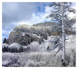 Light Snow Covering Boulder Mountains, Idaho-Paper Art-38,,X33.68,,