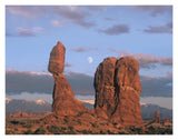 Moon Over Balanced Rock, Arches National Park, Utah-Paper Art-18,,X14,,