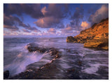 Surf Crashing On Rocks At Keoneloa Bay, Maui, Hawaii-Paper Art-34,,X26,,