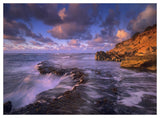 Surf Crashing On Rocks At Keoneloa Bay, Maui, Hawaii-Paper Art-50,,X38,,