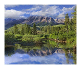 Easely Peak, Sawtooth National Recreation Area, Idaho-Paper Art-18,,X15.12,,