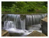 Sand Creek Cascades In Osage Hills State Park, Oklahoma-Paper Art-18,,X14,,