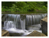 Sand Creek Cascades In Osage Hills State Park, Oklahoma-Paper Art-34,,X26,,
