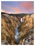 Lower Yellowstone Falls, Yellowstone National Park, Wyoming-Paper Art-32,,X42,,
