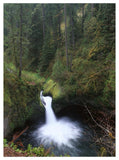 Punchbowl Falls At Eagle Creek, Columbia River Gorge, Oregon-Paper Art-38,,X50,,