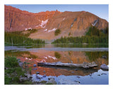 Palmyra Peak Reflected In Alta Lake Near Telluride, Colorado-Paper Art-26,,X20,,