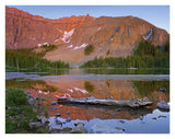 Palmyra Peak Reflected In Alta Lake Near Telluride, Colorado-Paper Art-34,,X26,,