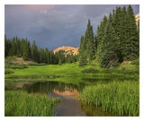 Red Mountain Reflected In Pond, San Juan Mountains, Colorado-Paper Art-32,,X26.9,,