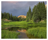 Red Mountain Reflected In Pond, San Juan Mountains, Colorado-Paper Art-38,,X31.88,,