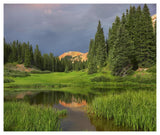 Red Mountain Reflected In Pond, San Juan Mountains, Colorado-Paper Art-46,,X38.52,,