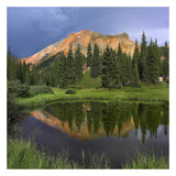 Red Mountain Reflected In Pond, San Juan Mountains, Colorado-Paper Art-26,,X26,,