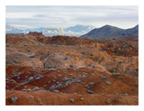 Black Mountains Surrounding Valley Of Fire State Park, Nevada-Paper Art-26,,X20,,