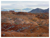 Black Mountains Surrounding Valley Of Fire State Park, Nevada-Paper Art-50,,X38,,