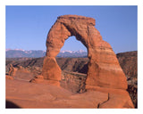 Delicate Arch And La Sal Mountains, Arches National Park, Utah-Paper Art-26,,X22,,