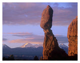 La Sal Mountains And Balanced Rock, Arches National Park, Utah-Paper Art-34,,X26,,