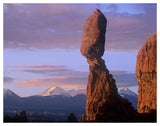 La Sal Mountains And Balanced Rock, Arches National Park, Utah-Paper Art-50,,X38,,