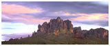Panoramic View Of The Superstition Mountains At Sunset, Arizona-Paper Art-77,,X32,,