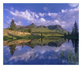 Grand Turk And Sultan Mountain Reflected In Molas Lake, Colorado-Paper Art-26,,X22,,