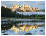 Pond Reflecting Grand Tetons, Grand Teton National Park, Wyoming-Paper Art-42,,X32,,
