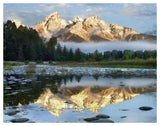 Pond Reflecting Grand Tetons, Grand Teton National Park, Wyoming-Paper Art-50,,X38,,