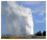 Old Faithful Geyser Spouting, Yellowstone National Park, Wyoming-Paper Art-46,,X38.52,,