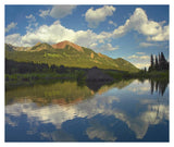 Avery Peak Reflected In Beaver Pond, San Juan Mountains, Colorado-Paper Art-38,,X31.88,,