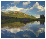 Avery Peak Reflected In Beaver Pond, San Juan Mountains, Colorado-Paper Art-42,,X35.2,,