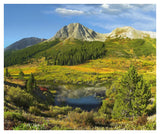 Pond And Green Mountain, Green Mountain National Forest, Colorado-Paper Art-42,,X35.2,,