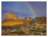 Rainbow Near El Capitan, Guadalupe Mountains National Park, Texas-Paper Art-18,,X14,,