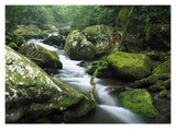 Roaring Fork River, Great Smoky Mountains National Park, Tennessee-Paper Art-18,,X14,,