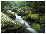 Roaring Fork River, Great Smoky Mountains National Park, Tennessee-Paper Art-42,,X32,,