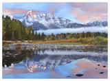 Grand Tetons Reflected In Lake, Grand Teton National Park, Wyoming-Paper Art-50,,X38,,