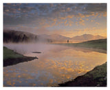 Absaroka Range From Alum Creek, Yellowstone National Park, Wyoming-Paper Art-37,,X30,,
