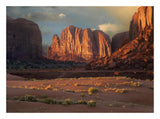 Camel Butte Rising From The Desert Floor, Monument Valley, Arizona-Paper Art-26,,X20,,