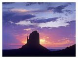 East And West Mittens, Buttes At Sunrise, Monument Valley, Arizona-Paper Art-18,,X14,,