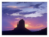 East And West Mittens, Buttes At Sunrise, Monument Valley, Arizona-Paper Art-26,,X20,,
