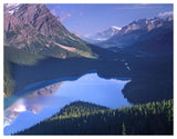 Mount Patterson At Peyto Lake, Banff National Park, Alberta, Canada-Paper Art-50,,X38,,