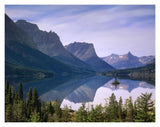 Wild Goose Island In St Mary'S Lake, Glacier National Park, Montana-Paper Art-18,,X14,,